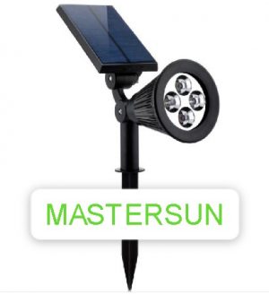 MASTERSUN 7W SOLAR LED KAZIKLI ÇİM ARMATÜR 1
